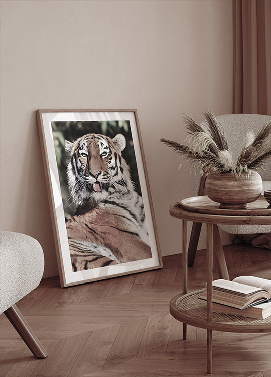 Poster „Majestätischer Tiger“ - Posterbox.dk