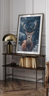 Majestätisches Winterhirsch-Poster - Posterbox.dk