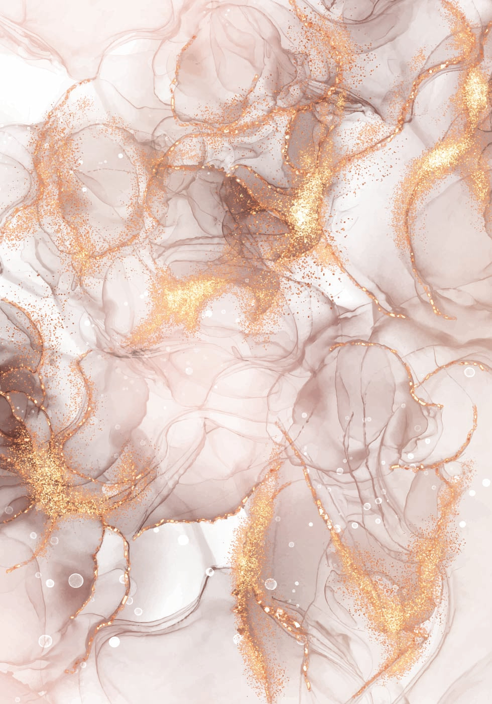 Marmor mit Gold №1 Poster - Posterbox.dk