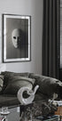 Poster „Maske an der Wand“ - Posterbox.dk