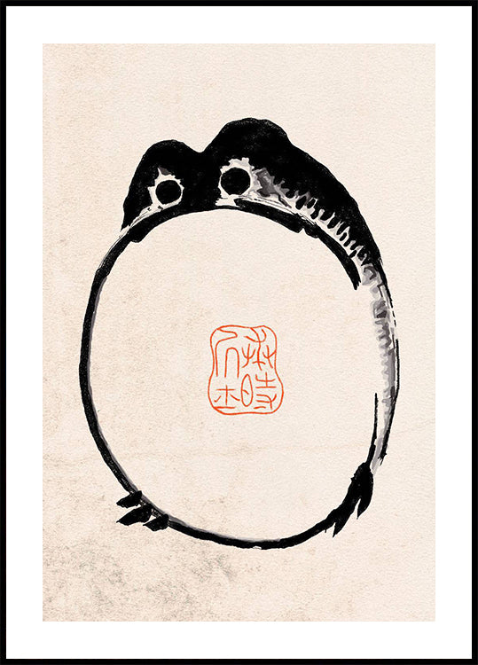 Matsumoto Hoji Frogs Nr. 2 Poster - Posterbox.dk