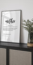Mutter-Definition-Druckplakat - Posterbox.dk