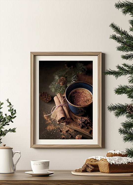 ein Bild einer Tasse Kaffee auf einem Tisch