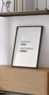 Poster „Nothing Is Given“ – Posterbox.dk