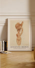 Nackte Frau mit Vase auf dem Kopf Poster - Posterbox.dk