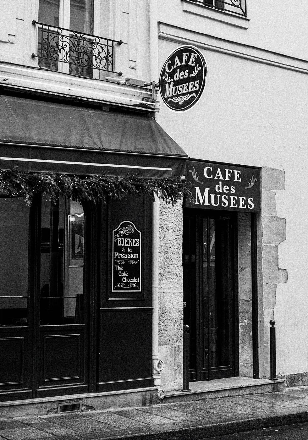 Altes Pariser Café-Poster - Posterbox.dk