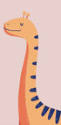 Orangefarbenes Dinosaurier-Poster - Posterbox.dk