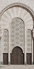 Kunstvoller Eingang der Hassan-II.-Moschee, Casablanca Poster - Posterbox.dk