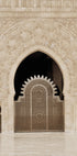 Verziertes Haupttor der Hassan-II.-Moschee, Casablanca Poster - Posterbox.dk