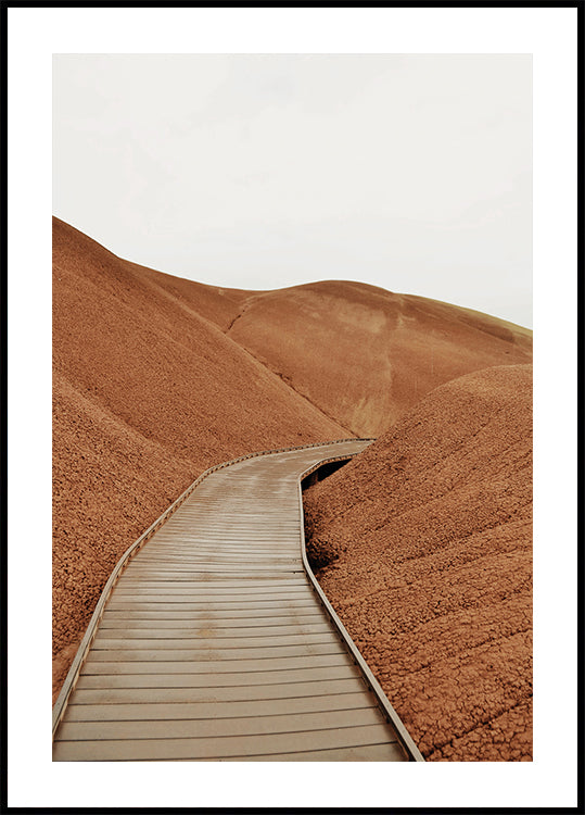 Painted Hills Boardwalk-Poster - Posterbox.dk