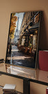 Pariser Straßencafé im Herbst Poster - Posterbox.dk