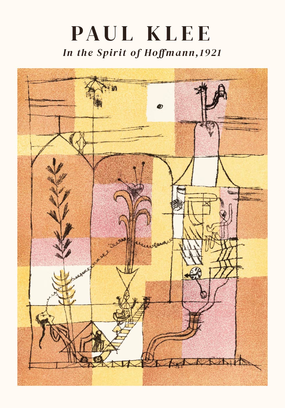 Paul Klee – Im Geiste Hoffmanns Poster – Posterbox.dk