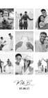 Personalisiertes Paar-Fotocollage-Poster - Posterbox.dk