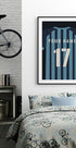Personalisiertes Fußballtrikot-Poster - Posterbox.dk