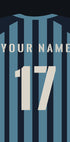 Personalisiertes Fußballtrikot-Poster - Posterbox.dk