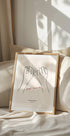 Personalisiertes Freundschafts-Line-Art-Poster - Posterbox.dk