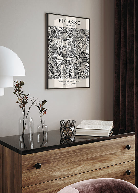 Picasso – Die Rosen Poster – Posterbox.dk