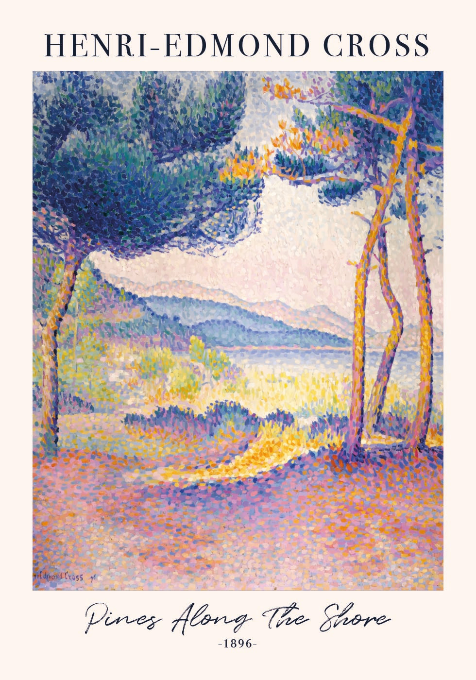 Pines Along the Shore Poster - Posterbox.dk
