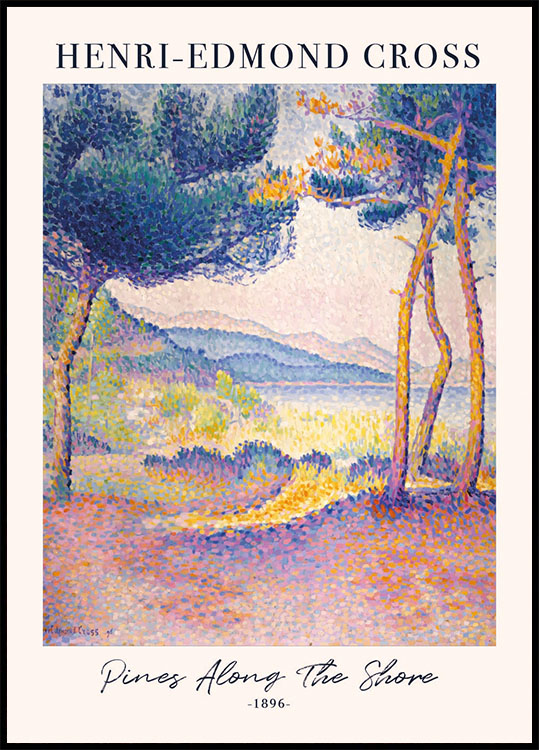 Pines Along the Shore Poster - Posterbox.dk