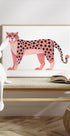 Rosa Leoparden-Poster - Posterbox.dk