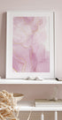 Rosa Marmor mit Gold Poster - Posterbox.dk