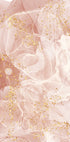 Rosa Marmor mit Gold Poster - Posterbox.dk