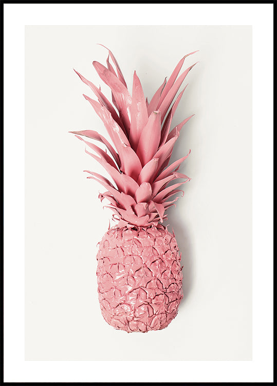 Rosa Ananas-Poster - Posterbox.dk