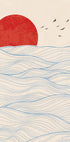Rote Sonne Poster - Posterbox.dk