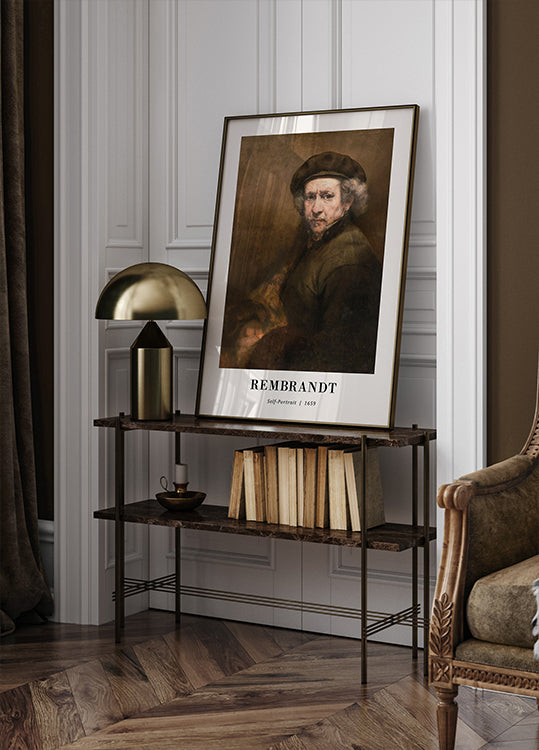Rembrandt – Selbstporträt-Poster – Posterbox.dk