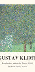 Rosensträucher unter den Bäumen Poster - Posterbox.dk