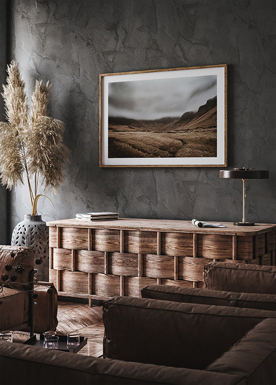 Ländliche Färöer-Inseln Poster - Posterbox.dk