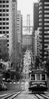 San Francisco Streetcar und Skyline Poster - Posterbox.dk