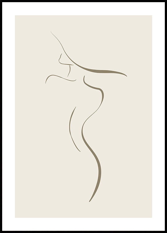 Poster „Form einer Frau Nr. 1“ – Posterbox.dk