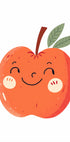 Poster „Lächelnder Apfel“ - Posterbox.dk