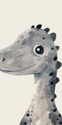 Lächelndes Dinosaurier-Poster - Posterbox.dk