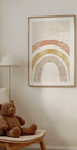 Weiches Boho-Regenbogen-Poster - Posterbox.dk