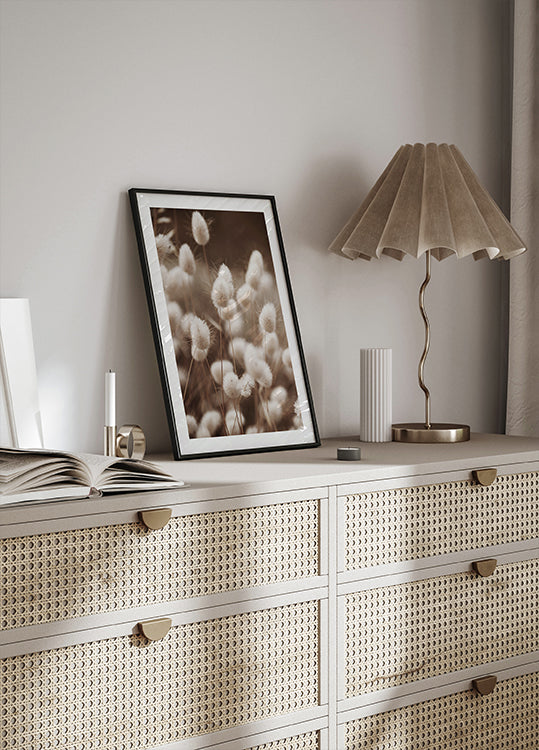 Sanfte Eleganz des Lagurus-Posters - Posterbox.dk