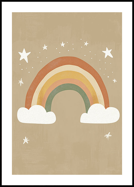 Weiches Regenbogen-Poster - Posterbox.dk