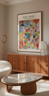 Southern Gardens, buntes abstraktes Mosaik Poster - Posterbox.dk