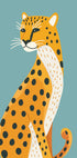 Poster mit gefleckten Katzen - Posterbox.dk
