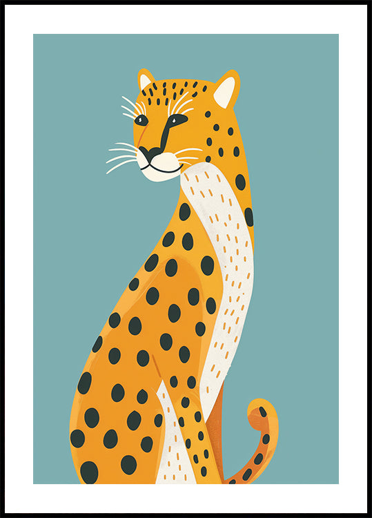 Poster mit gefleckten Katzen - Posterbox.dk