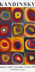 Quadrate mit konzentrischen Kreisen, 1913, Wassily Kandinsky Poster - Posterbox.dk