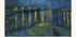 Sternennacht über der Rhône von Vincent van Gogh Poster - Posterbox.dk
