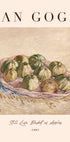 Stillleben, Korb mit Äpfeln von Vincent van Gogh Poster - Posterbox.dk