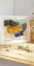 Stillleben mit Orangen und Zitronen mit blauen Handschuhen von Vincent van Gogh Poster - Posterbox.dk