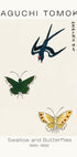 Schwalbe und Schmetterlinge, Taguchi Tomoki 1860–1869 Poster - Posterbox.dk