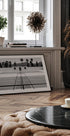 Tennisplatz und Palmen Poster - Posterbox.dk