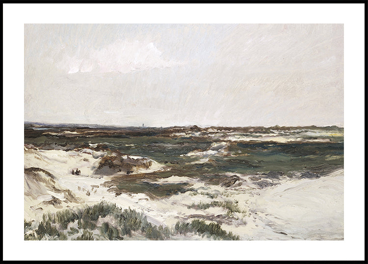 Die Dünen von Camiers von Charles-François Daubigny Poster - Posterbox.dk