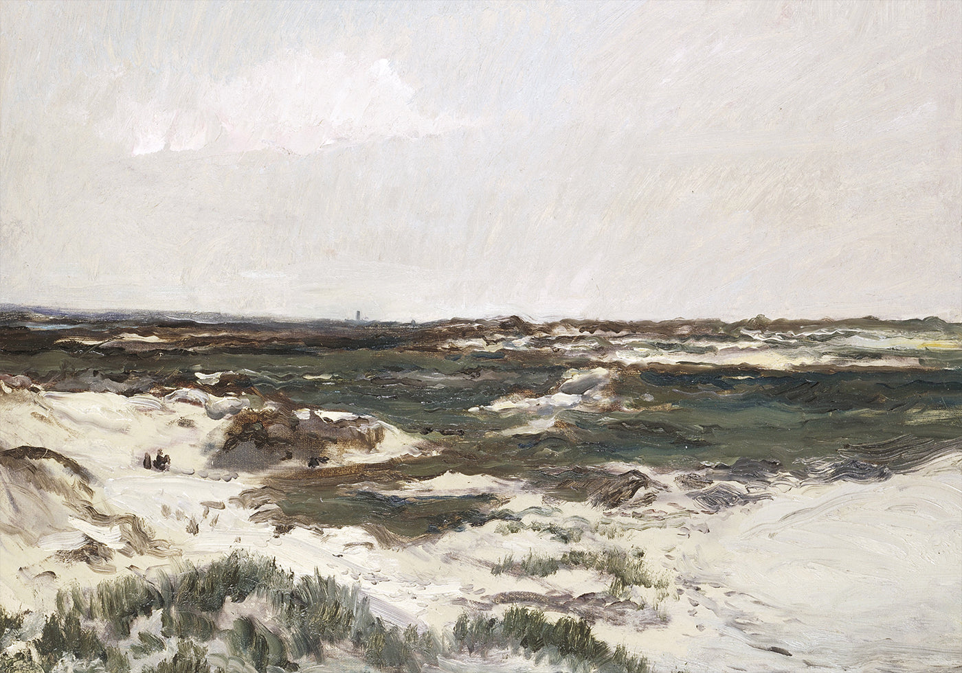 Die Dünen von Camiers von Charles-François Daubigny Poster - Posterbox.dk