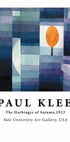 Der Vorbote des Herbstes, abstraktes geometrisches Baum-Poster - Posterbox.dk